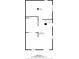 Home basement floor plan showing dimensions of unfinished basement areas, totaling 1,087 square feet at 474 Upper Burris Rd, Canton, GA 30114