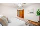 Bedroom with hardwood floors and large closet at 474 Upper Burris Rd, Canton, GA 30114
