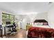 Charming bedroom with a desk, window view, and comfortable bed at 6900 Roswell Rd # 3N, Atlanta, GA 30328
