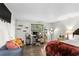 Bright bedroom with a desk, comfy sofa and a view outside from the window at 6900 Roswell Rd # 3N, Atlanta, GA 30328