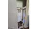 A walk-in closet with a hanging rod and a water heater at 1243 Hill Nw St, Conyers, GA 30012