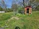Backyard shed and fenced-in area at 1243 Hill Nw St, Conyers, GA 30012