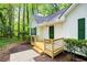 Inviting front porch with decorative railings, perfect for enjoying the outdoors at 3684 Regent Nw Dr, Kennesaw, GA 30144