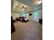 Spacious main bedroom with ceiling fan, multiple windows, and plush carpet at 4305 Evans Farms Dr, Cumming, GA 30040
