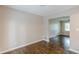Bright and airy living room features hardwood floors and plenty of natural light at 5312 Brittany Trl, Atlanta, GA 30349