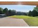 Backyard view from deck at 999 Wiley Bridge Rd, Woodstock, GA 30188