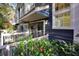Charming two-story exterior with navy siding, white trim, and a well-maintained front entrance at 1482 N Crossing Ne Cir, Atlanta, GA 30329