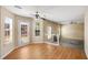 Bright dining area and views of the living room, great for entertaining at 40 Wimberly Way, Covington, GA 30016