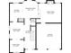 Downstairs floor plan shows layout of the kitchen, Gathering room, and garage at 40 Wimberly Way, Covington, GA 30016