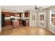 Bright and airy kitchen with access to the backyard at 40 Wimberly Way, Covington, GA 30016