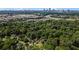 Aerial shot displays the neighborhood setting with mature trees and convenient access to highway at 962 Cardova Ne Dr, Atlanta, GA 30324