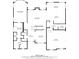 Detailed floor plan illustrating the layout and dimensions of rooms in a spacious 3111 sq ft home at 161 Archstone Sq, Mcdonough, GA 30253