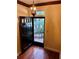Inviting entryway featuring hardwood floors and an open door leading to the outside at 260 Manning Sw Rd # 42, Marietta, GA 30064