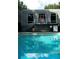 Exterior view of community pool and second story balcony at 260 Manning Sw Rd # 42, Marietta, GA 30064