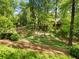 A wide shot of the property with lush foliage and mature trees at 4375 Mount Paran Pkwy Nw, Atlanta, GA 30327