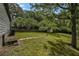 Backyard featuring an expanse of green grass and mature trees at 1926 Lakewood Se Ter, Atlanta, GA 30315