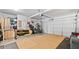 Spacious garage with ample storage and room for multiple vehicles or a workshop at 4591 Grenadine Cir, Acworth, GA 30101