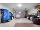 Large garage providing plenty of storage space for vehicles and equipment, kept organized and secure at 596 Deadwood Trl, Locust Grove, GA 30248