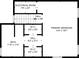 Second floor blueprint featuring a primary bedroom, bath, walk in closet, hall and electrical room at 1598 Jonesboro Se Rd, Atlanta, GA 30315