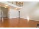 Spacious living room with high ceilings and wood floors at 7325 Thoreau Cir, Atlanta, GA 30349