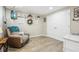 Bedroom featuring a neutral color palette, chair and wall decorations at 1424 Brighton, Loganville, GA 30052