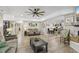 Spacious open-concept living area combines kitchen, dining, and living spaces, perfect for entertaining at 1424 Brighton, Loganville, GA 30052