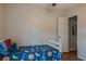 Cozy bedroom features wood-look flooring and a closet for storage at 2055 Summer View Place Sw, Marietta, GA 30060