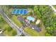 Aerial view featuring a community pool, tennis courts, playground, and well-maintained landscaping at 2586 Abbotts Glen Nw Dr, Acworth, GA 30101
