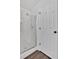 Modern shower with glass door and white tile at 2586 Abbotts Glen Nw Dr, Acworth, GA 30101
