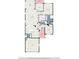 Detailed floor plan showcasing the layout of the home, including the living room, kitchen, bedrooms, and garage at 4445 Vanadium Bend, Cumming, GA 30040