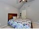 Bedroom with a bed, vaulted ceilings, and windows at 2020 Walking Horse Trl, Cumming, GA 30041
