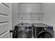Laundry room featuring new, front loading washer and dryer at 2020 Walking Horse Trl, Cumming, GA 30041