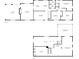 Detailed floor plan showing layout and dimensions of the home at 1110 Blackwell Rd, Marietta, GA 30066