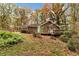 Spacious backyard featuring a wood deck, lush greenery, and mature trees, perfect for outdoor enjoyment at 2775 Hogan Rd, Atlanta, GA 30344