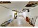 Spacious unfinished basement with concrete floor and white-painted block walls at 2775 Hogan Rd, Atlanta, GA 30344