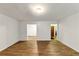 Empty dining room features hardwood floors and neutral walls at 2775 Hogan Rd, Atlanta, GA 30344