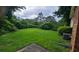 Overgrown backyard with room for outdoor activities and potential landscaping at 3026 Hidden Forest Dr, Snellville, GA 30078