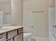 Bathroom with modern vanity, sink, and updated fixtures at 2243 Knoxhill Se Vw, Smyrna, GA 30082