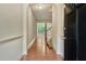 Inviting entryway with hardwood floors leading into the home's interior at 2243 Knoxhill Se Vw, Smyrna, GA 30082