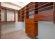Walk-in closet featuring custom shelving and drawers at 3445 Stratford Rd # 1501, Atlanta, GA 30326