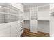 Large closet with white shelving and drawers for organized storage at 300 Morganshire Pl, Atlanta, GA 30350