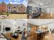 Collage of a home's exterior, main bedroom, living room, and kitchen at 300 Morganshire Pl, Atlanta, GA 30350