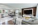 Spacious living room with modern decor, TV, and comfortable seating area at 1934 Glen Echo Dr, Decatur, GA 30032