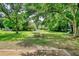 Lush backyard featuring mature trees and lush green space, perfect for outdoor activities and relaxation at 2368 Ellis Court, Snellville, GA 30078