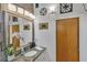 Bright bathroom features stylish decor and modern granite countertop at 542 Ralph Mcgill Ne Blvd # 7, Atlanta, GA 30312