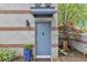 Stylish front door with brick-lined concrete block, covered entryway and decorative landscaping at 542 Ralph Mcgill Ne Blvd # 7, Atlanta, GA 30312