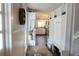 Bright entryway with modern farmhouse details and convenient built-in storage at 762 Thompson Ln, Loganville, GA 30052