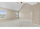 Bedroom featuring high ceilings, neutral walls, carpeted floors, and windows at 3039 Tuscan Ridge Dr, Snellville, GA 30039