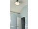 Cozy room features vaulted ceilings, fresh paint, and is highlighted by a modern ceiling fan at 5683 Isleworth Way, Atlanta, GA 30349