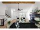 Bright, open living room with cathedral ceiling, modern finishes, and a cozy fireplace at 2442 Falcon Ct, Lawrenceville, GA 30043